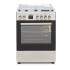 Cocina Combinada James C-25a 4 Hornallas COCINA JAMES INOX C25 COMBINADA 3219 AP