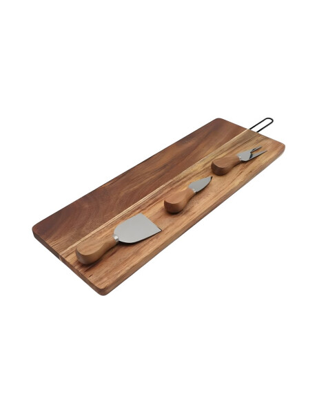 TABLA P/QUESO 4PCS 53x16x1.5CM MADERA ACACIA TABLA P/QUESO 4PCS 53x16x1.5CM MADERA ACACIA
