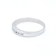 Anillo oro 18k blanco y brillantes Anillo oro 18k blanco y brillantes