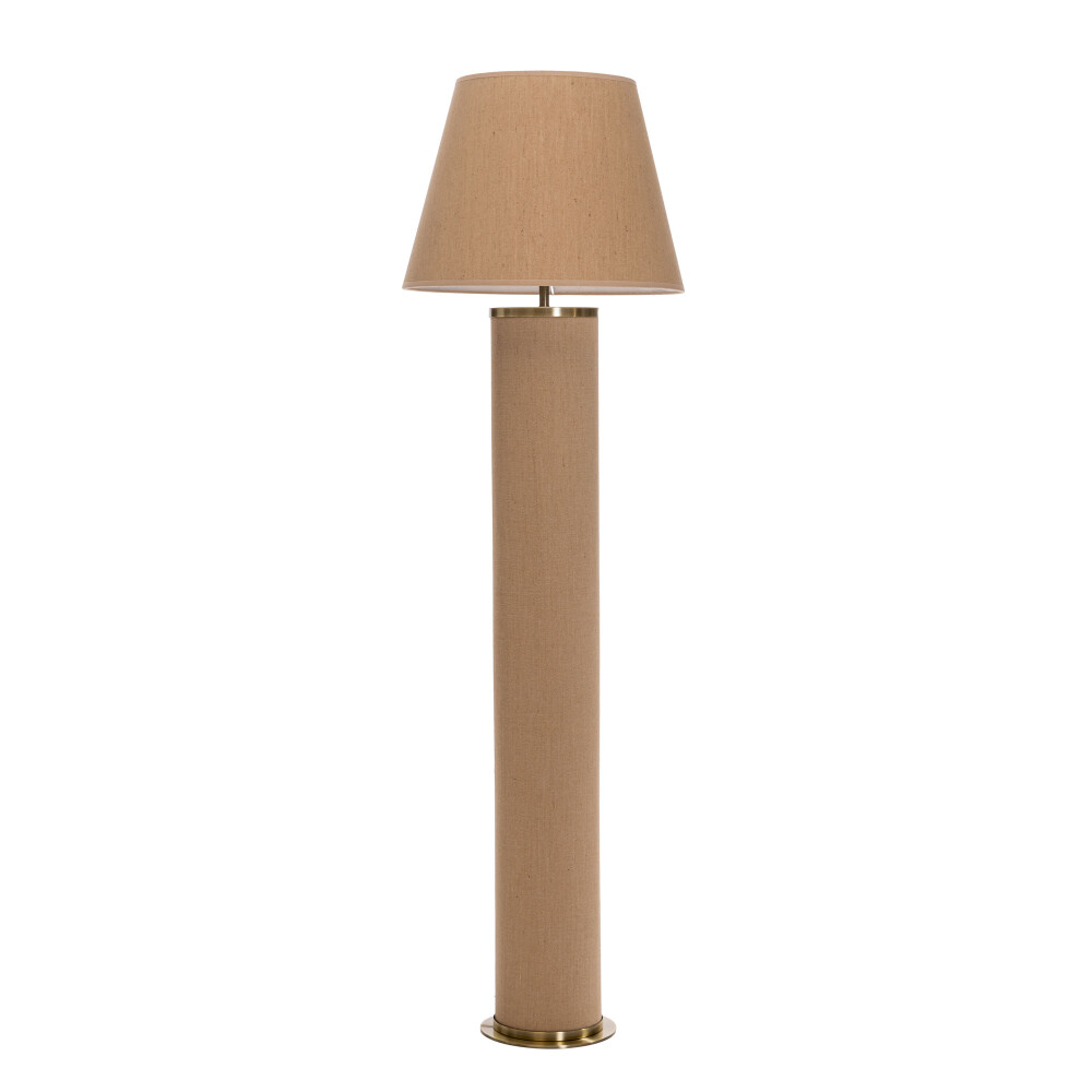 LÁMPARA DE PIE TAN, NA NATURAL/BEIGE YUTE HR9ZBSCACA