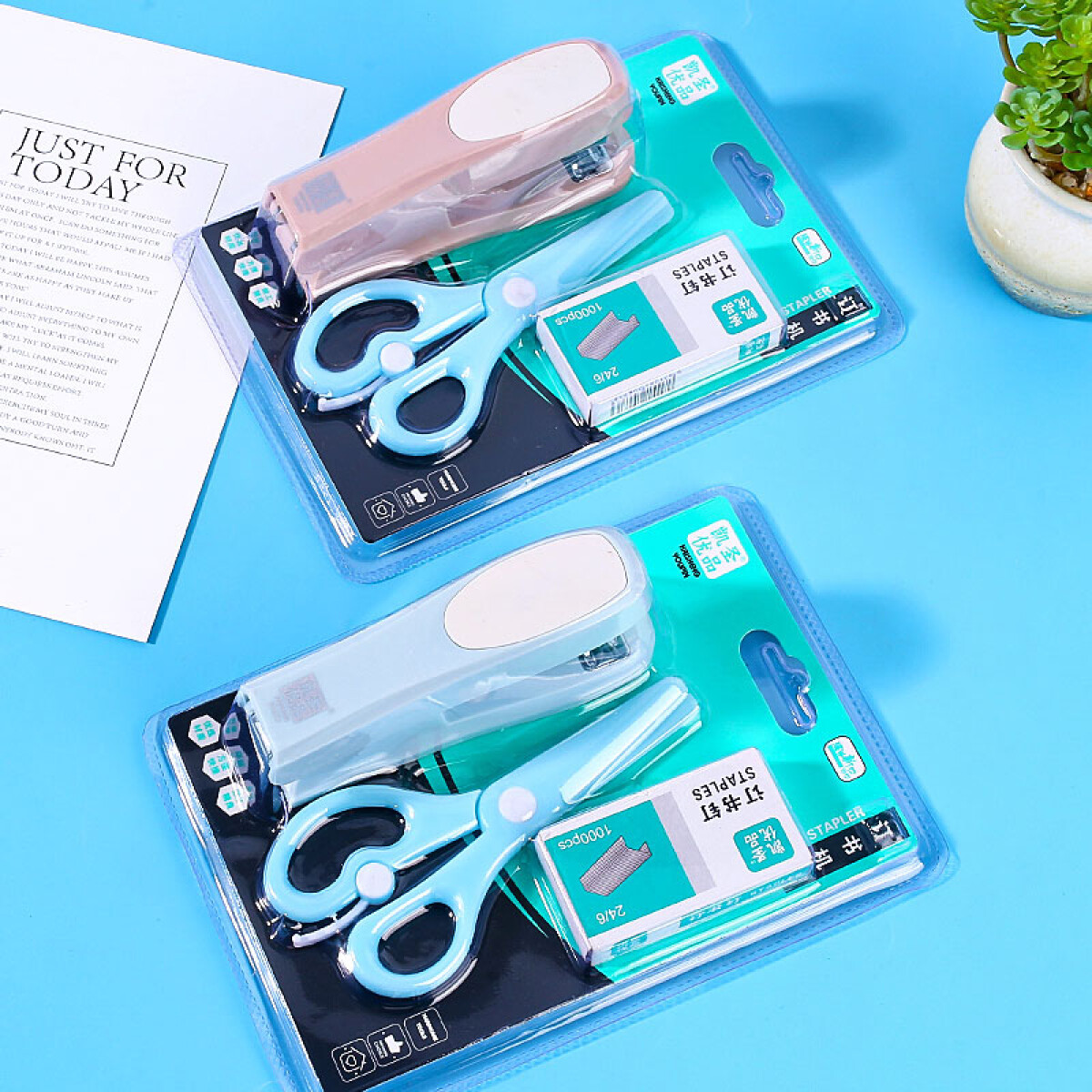 Tijera, grapadora y grapas - Tijera, Grapadora Y Grapas 