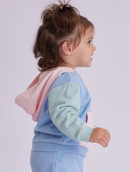 Campera deportiva Block Celeste