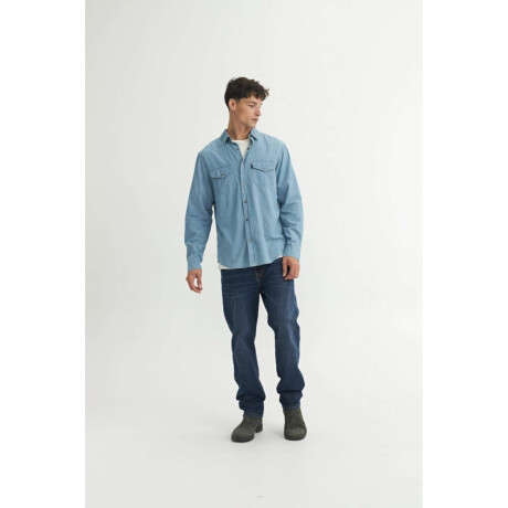 Camisa Mullen Light Blue