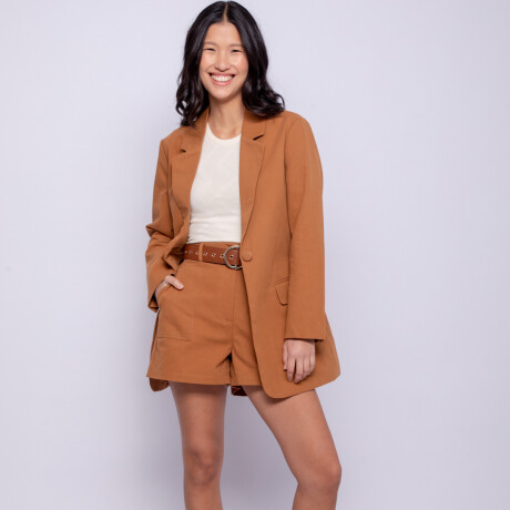 BLAZER MESCAL Marrón Corteza