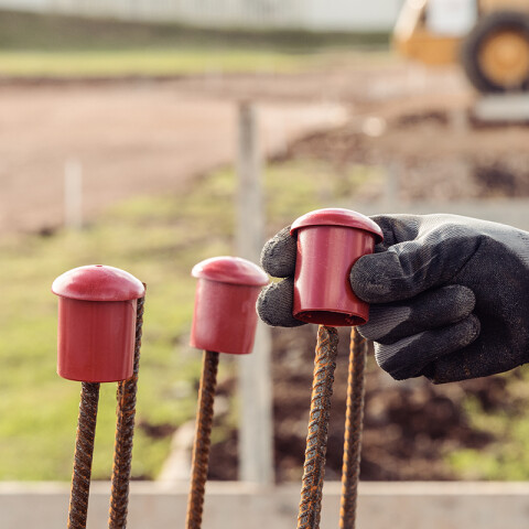 Protector plástico p/ extremo de varillas metálica -TRAMONTINA TN1560