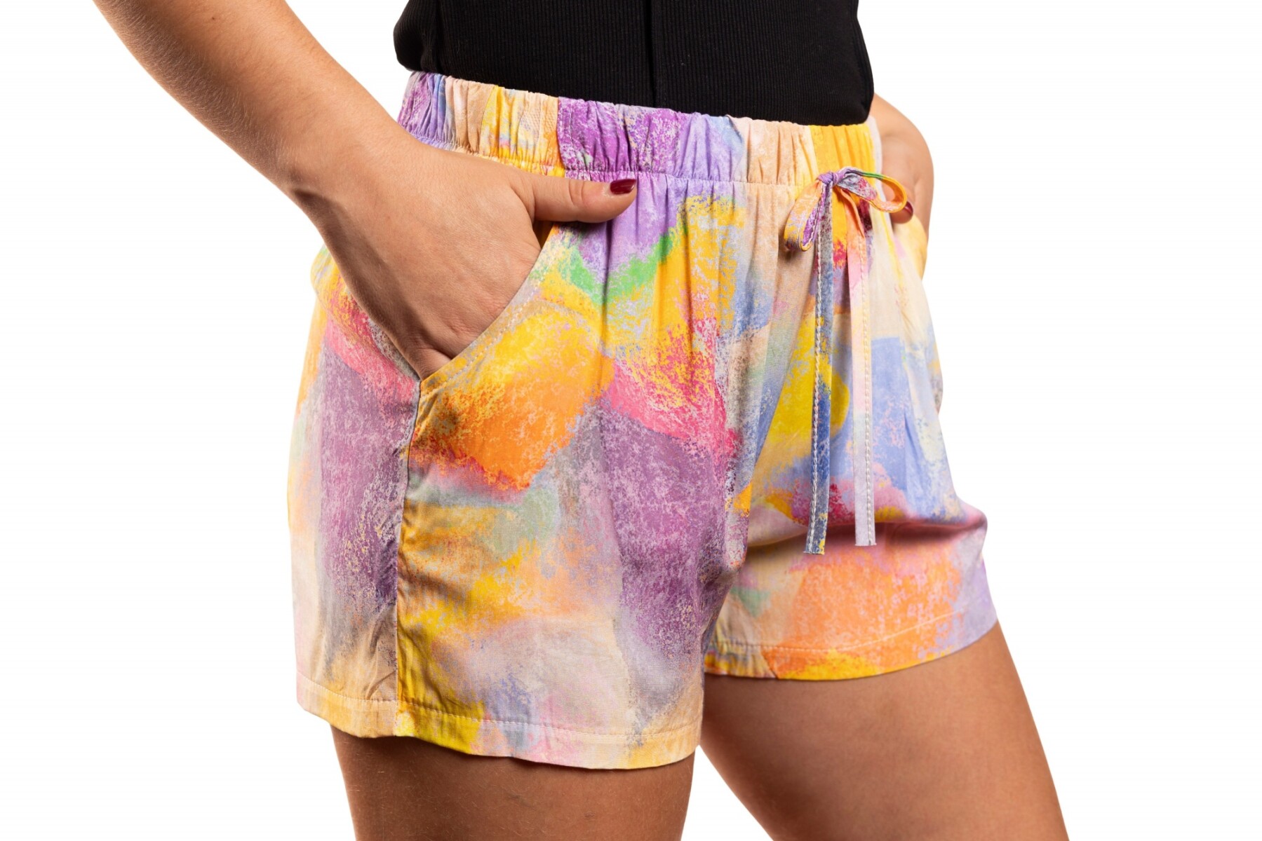 CHERRY SHORT PRINT - PRINTCOLOR 