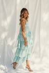 VESTIDO SERENELLA MAXI MINT FLORE VESTIDO SERENELLA MAXI MINT FLORE