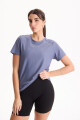 Remera Deportiva Bliss Gris