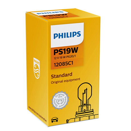 LAMPARA - CAMINERO PS19W 12V 19W PG20/1 PHILIPS LAMPARA - CAMINERO PS19W 12V 19W PG20/1 PHILIPS