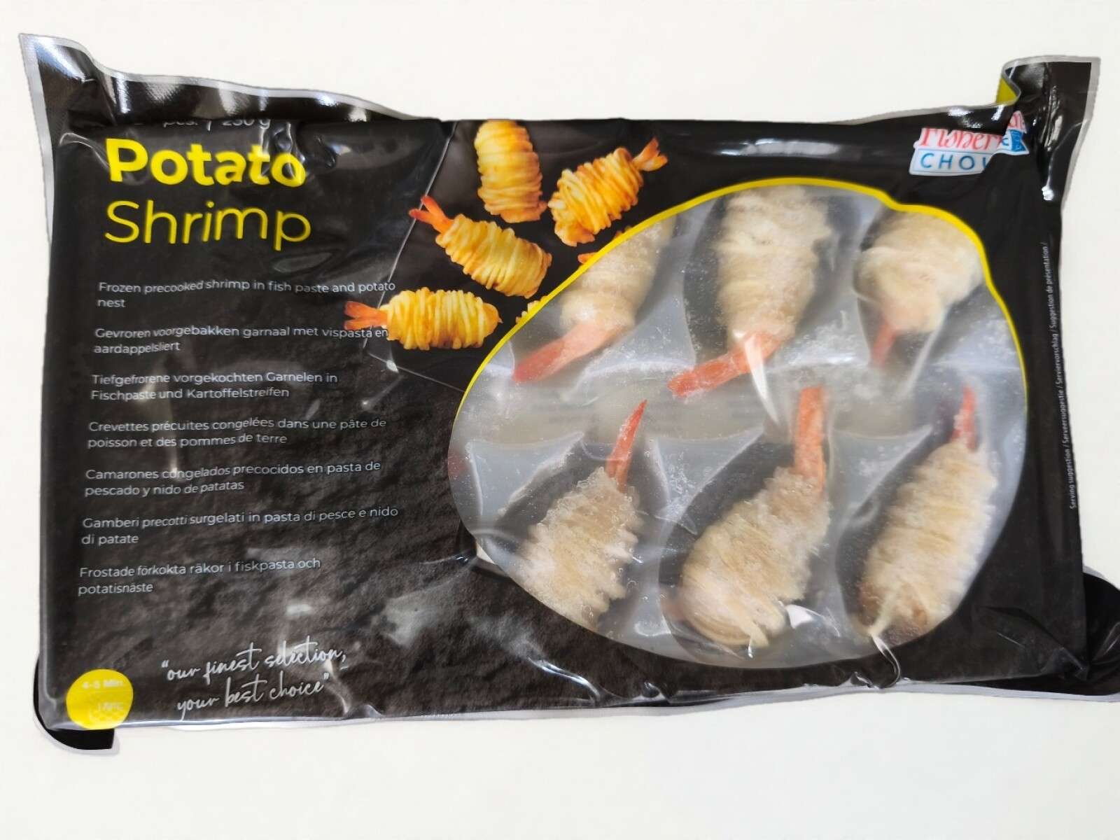 Crujiente De Papa Y Langostino Mar Austral 