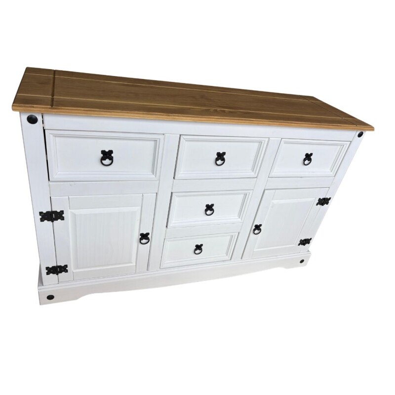 Aparador 2 Ptas 5 Caj Mex Blanco Aparador 2 Ptas 5 Caj Mex Blanco