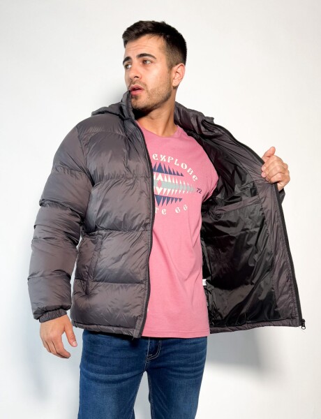 Campera de nylon oversize Taka Topo
