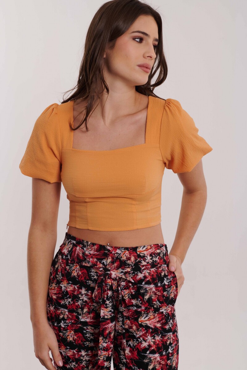 TOP ANNALISA NARANJA