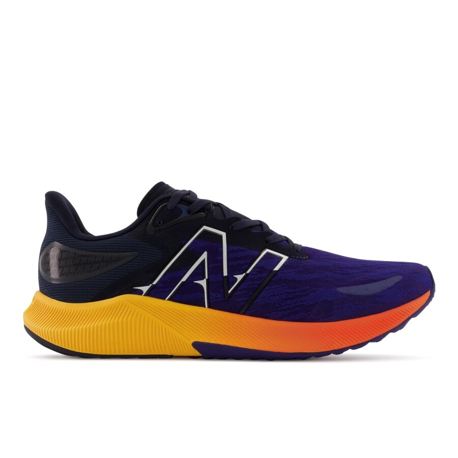 Championes de Hombre New Balance FuelCell Propel V3 Azul - Negro - Plateado