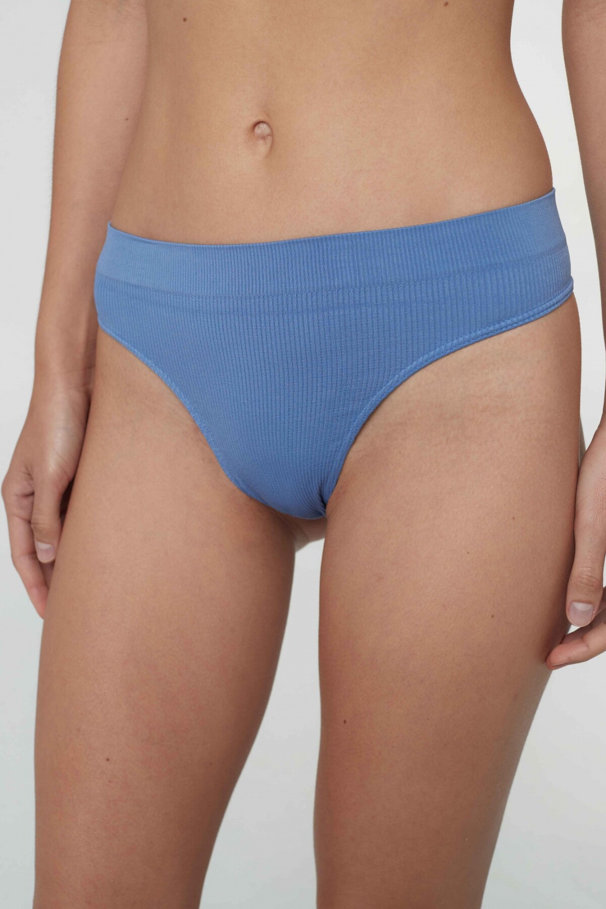 Colaless Rib Azul Acero