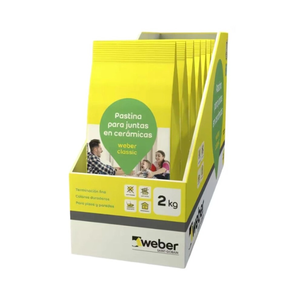 Pastina weber classic juntas 2kg Habano Pastina Weber Classic Juntas 2kg Habano