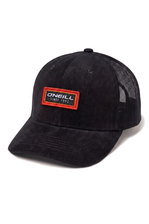 Gorra O'Neill Corduroy Trucker Negro