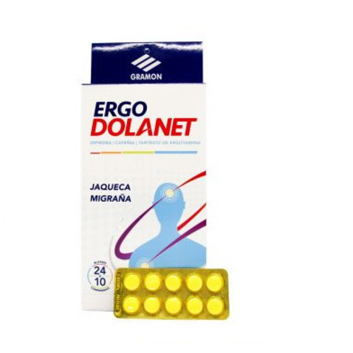 ERGO DOLANET COMP. EXHIB. X 24 BLISTERS única