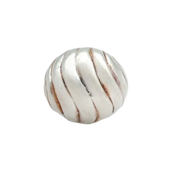 Anillo Cúpula-Plata 925 Inflada-Sin Piedra-AN3051 sinpiedra
