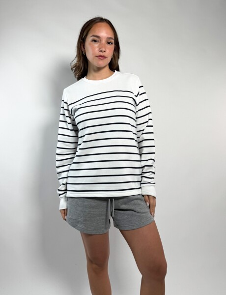 Buzo de dama Belu Blanco