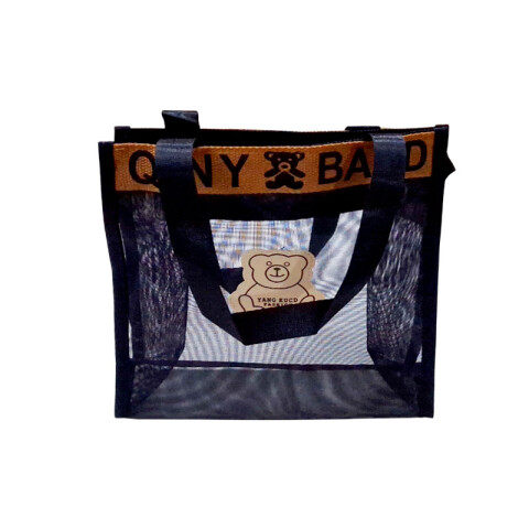 Bolso neceser transparente oso con cierre Bolso Neceser Transparente Oso Con Cierre