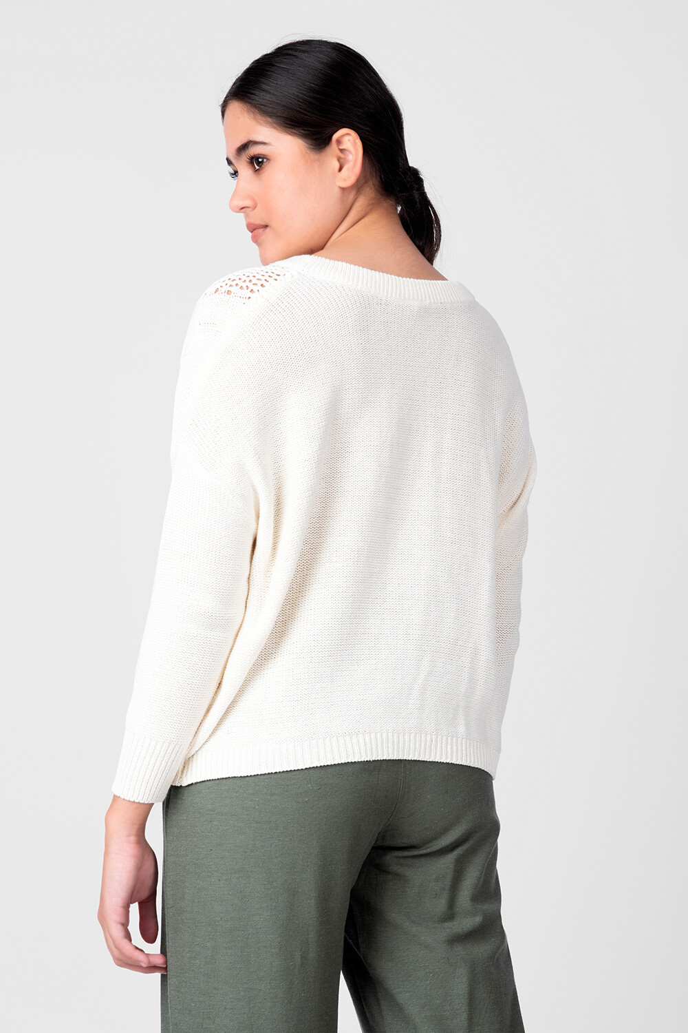 Sweater Cameta Crudo / Natural
