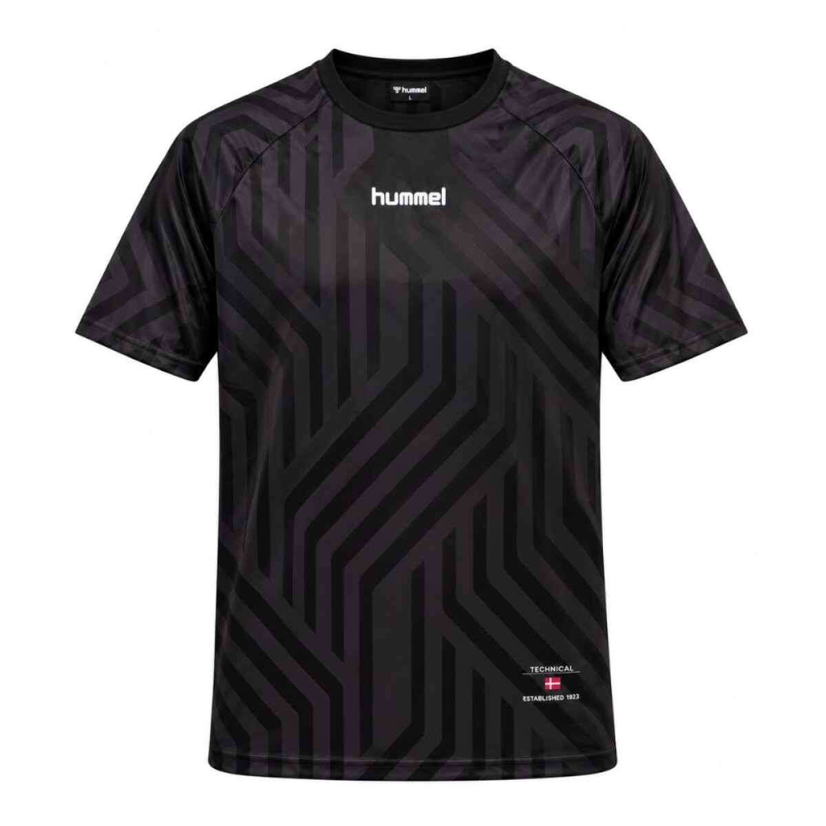 REMERA SUBLIMADA HOMBRE - BARI NEGRA 