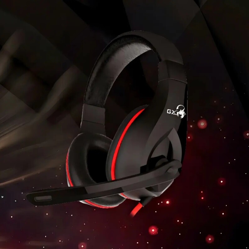 Auriculares Gamer Genius Hs-g560 con Mic y Sonido 40mm Negro Auriculares Gamer Genius Hs-g560 con Mic y Sonido 40mm Negro
