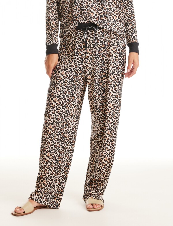Pijama C/pantalon MULTI/NEGRO