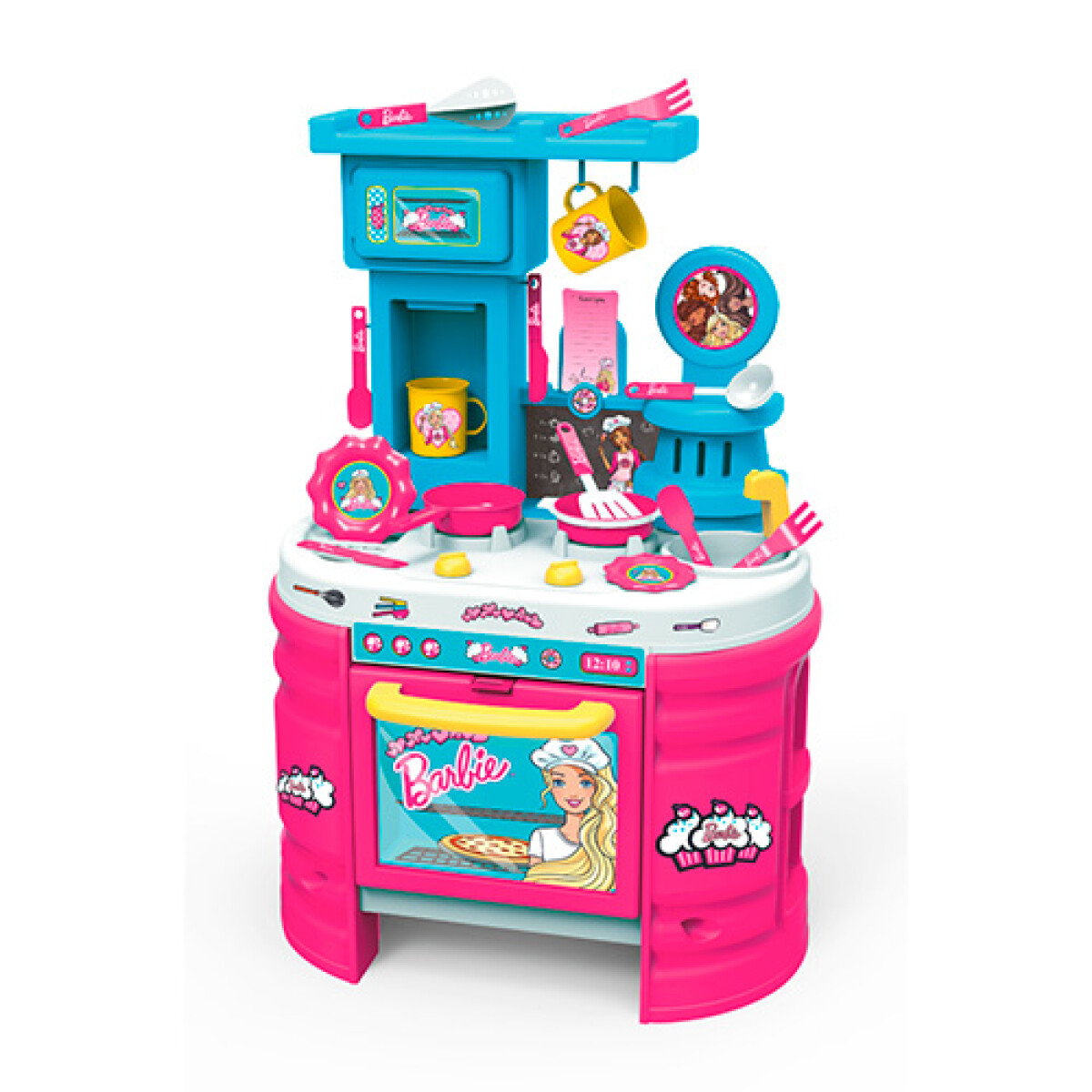 Set Cocina Infantil Barbie con Accesorios - 001 