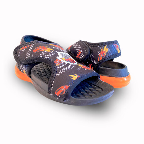 Sandalias Novopé Cars Azul
