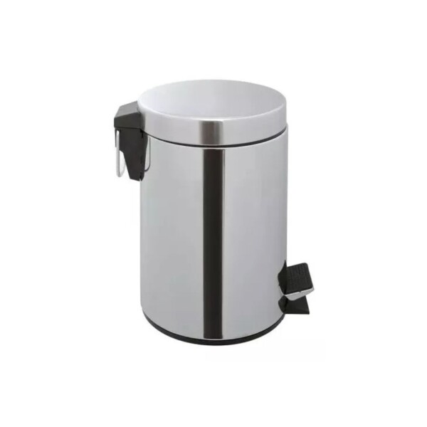 PAPELERA CON PEDAL ACERO INOX 5L PAPELERA CON PEDAL ACERO INOX 5L