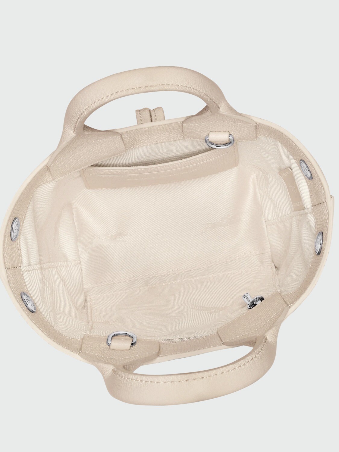 LONGCHAMP - LE ROSEAU, CARTERA DE MANO XS Beige