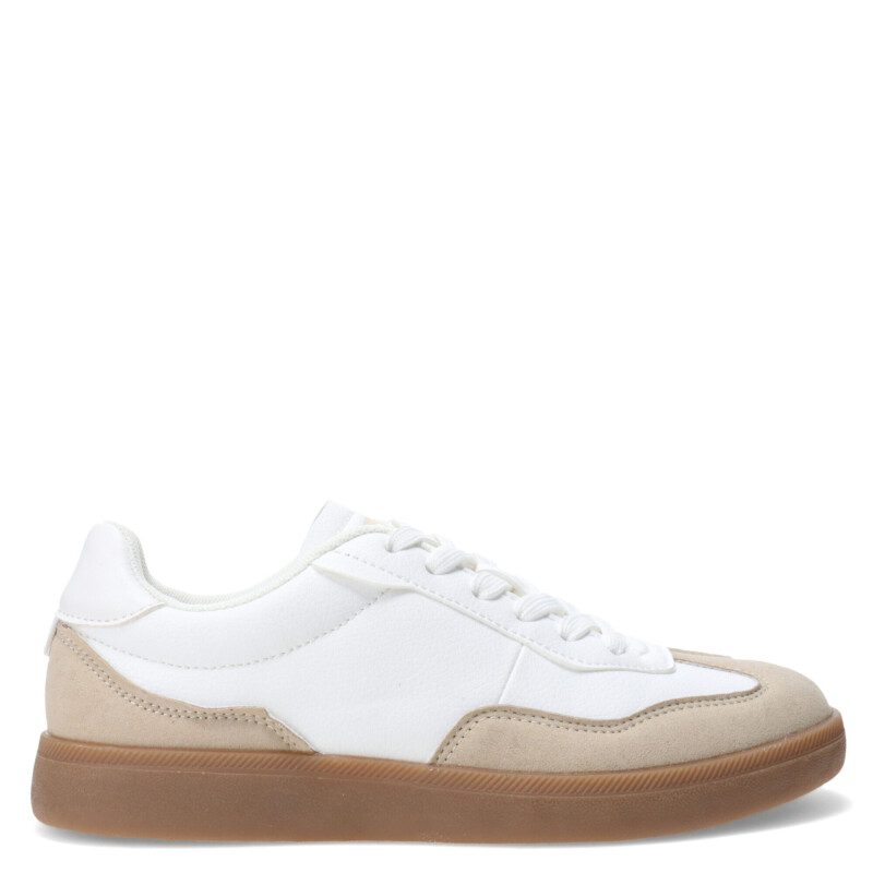 Championes de Mujer Miss Carol Uberaba Blanco - Beige