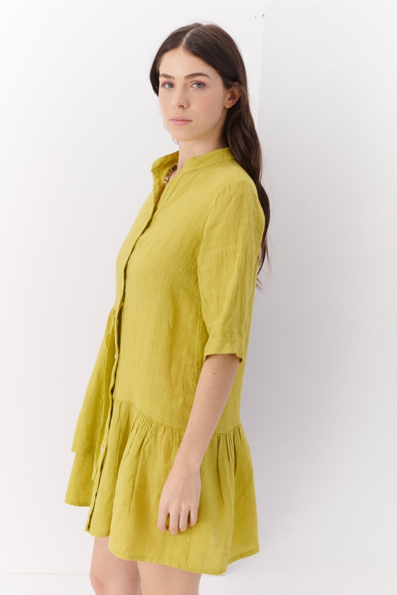 VESTIDO LINO STEP LIMA