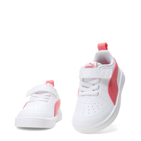 Championes de Niña Puma Rickie Ac Inf Blanco - Rosado