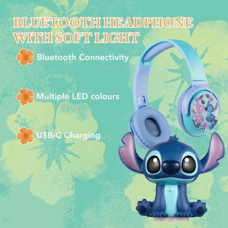 Stitch lámpara de mesa USB con auriculates bluetooth V01