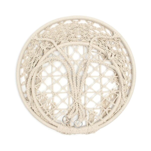 Hamaca Paraguaya Silla Colgante Redonda Interior Exterior Jardin Patio Imback Color Blanco Hamaca Paraguaya Silla Colgante Redonda Interior Exterior Jardin Patio Imback Color Blanco