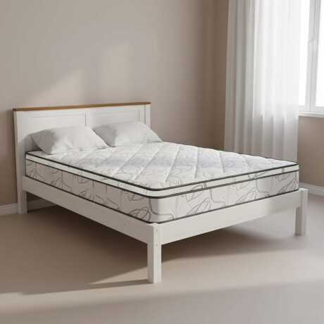 COLCHÓN QUEEN ESPUMA BLANCO SWEET