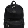Mochila dama casual, moderna Negro