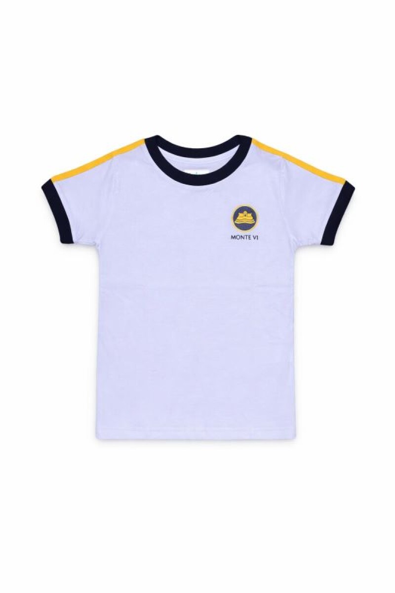 Remera (escudo nuevo y estamp. en espalda) 