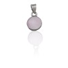 Dije Colgante Circulo-Plata 925-Nacar Rosa-CP3756 conpiedra