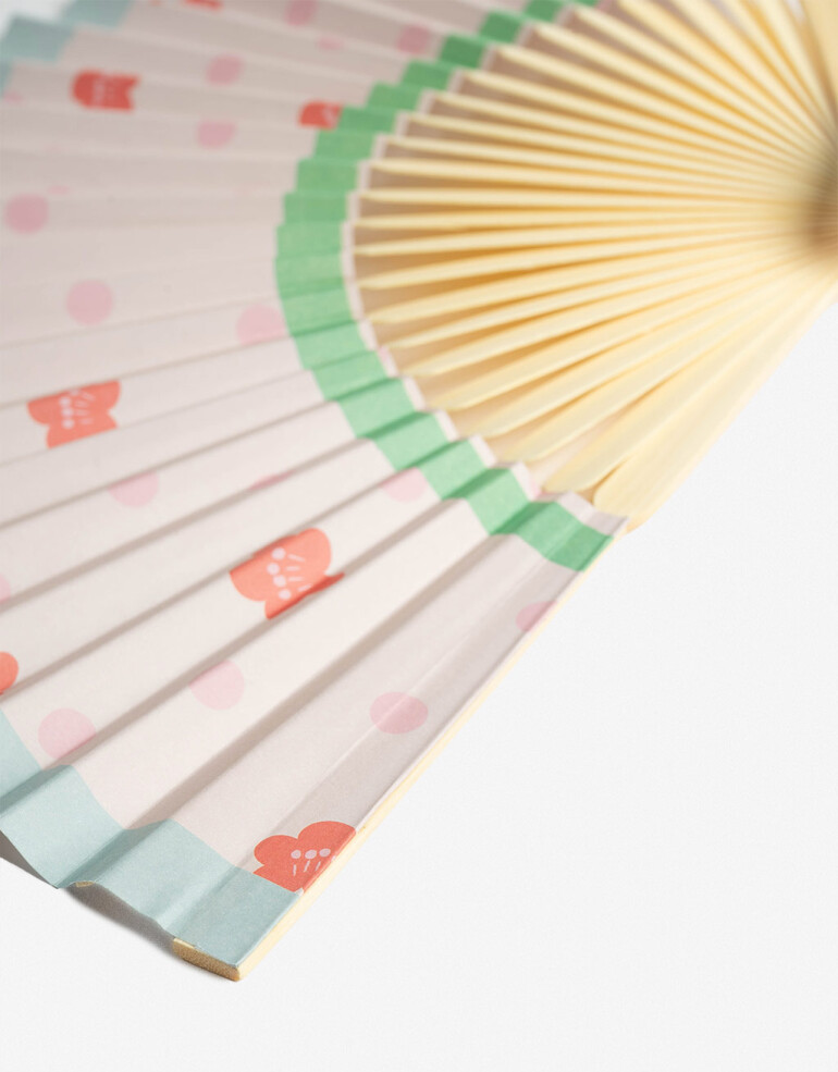 Rega Varios Abanicos Abanico De Papel "lucky Cats" - Combinacion Multicolor