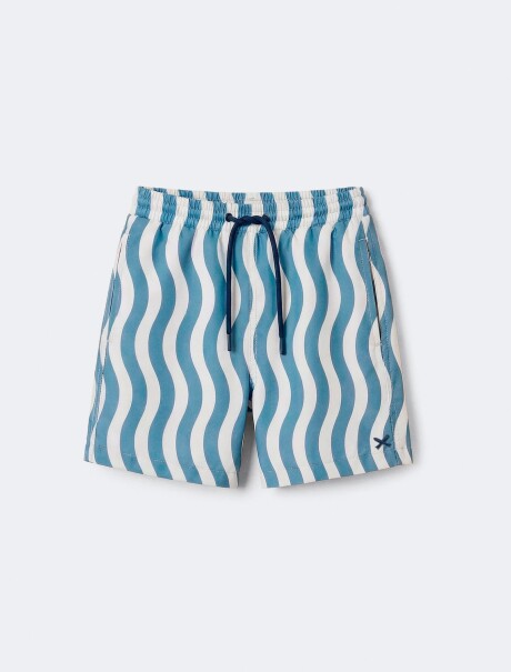 BERMUDA INFANTIL ESTAMPADA MULTICOLOR
