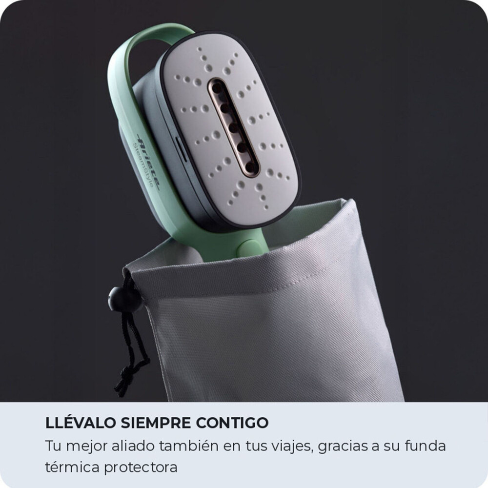 PLANCHA A VAPOR ARIETE 1200W VERDE MENTA MOD.4301