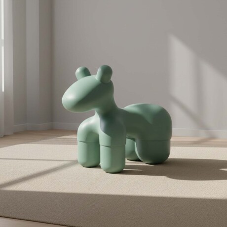 SILLA POLIETILENO VERDE COSMO KIDS S