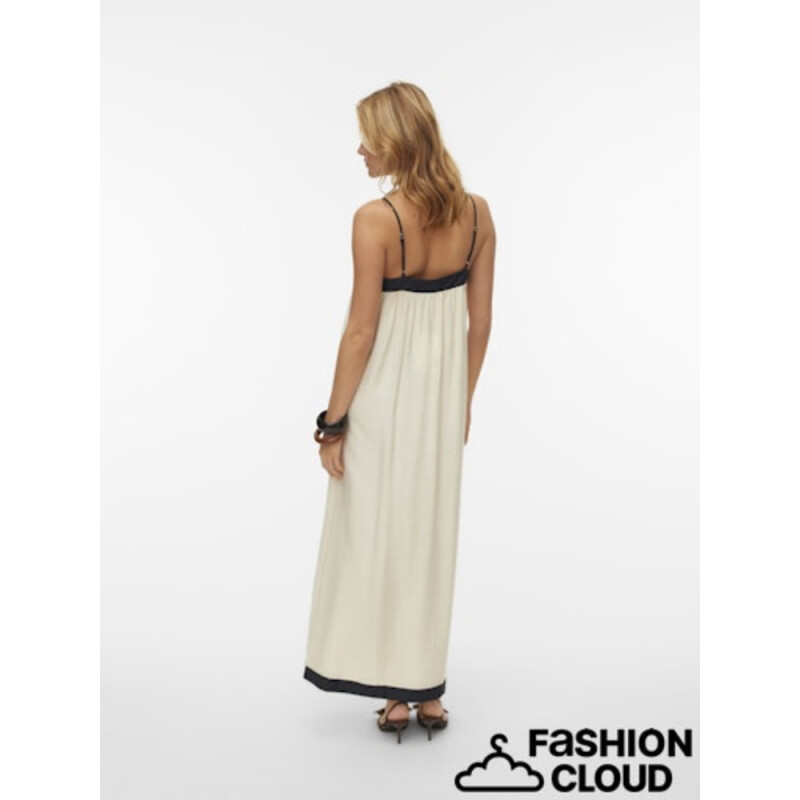VMDENISE SINGLET ANKLE DRESS WVN BTQ GA BIRCH
