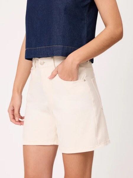 SHORT POLANCO ELADIA CREMA
