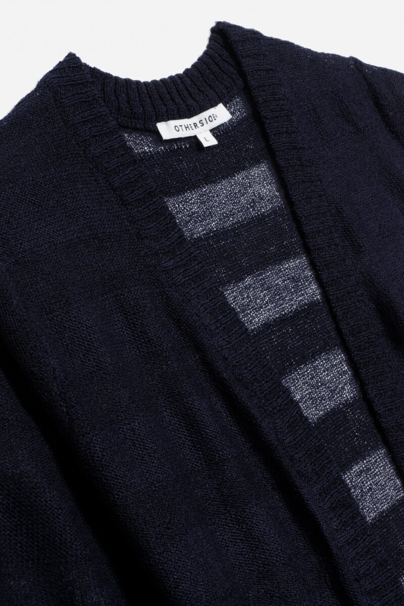 Cardigan rayado AZUL