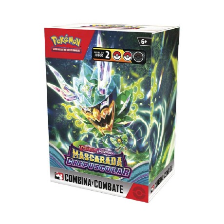 Pokemon TCG: Escarlata y Purpura - Mascarada Crepuscular - Combina y Combate [Español] Pokemon TCG: Escarlata y Purpura - Mascarada Crepuscular - Combina y Combate [Español]